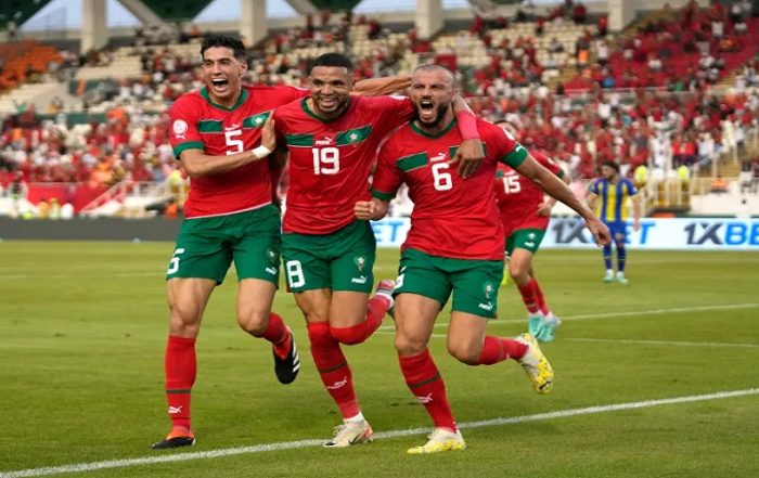 Morocco win in the Africa Cup of Nations