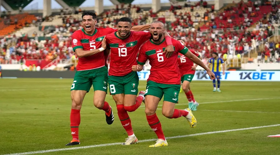 Morocco win in the Africa Cup of Nations